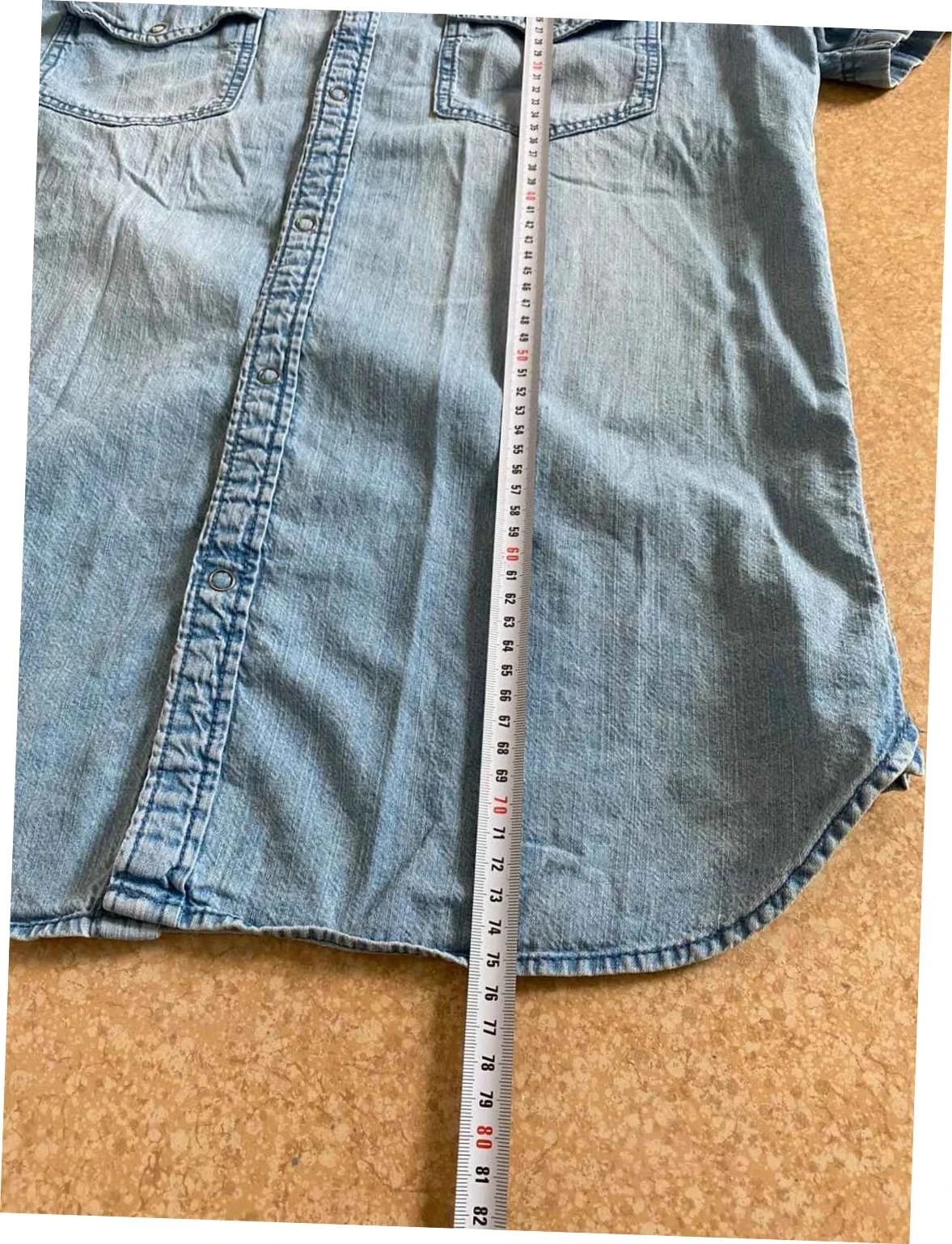 Camisa jeans Kiabi tamanho M – photo 5